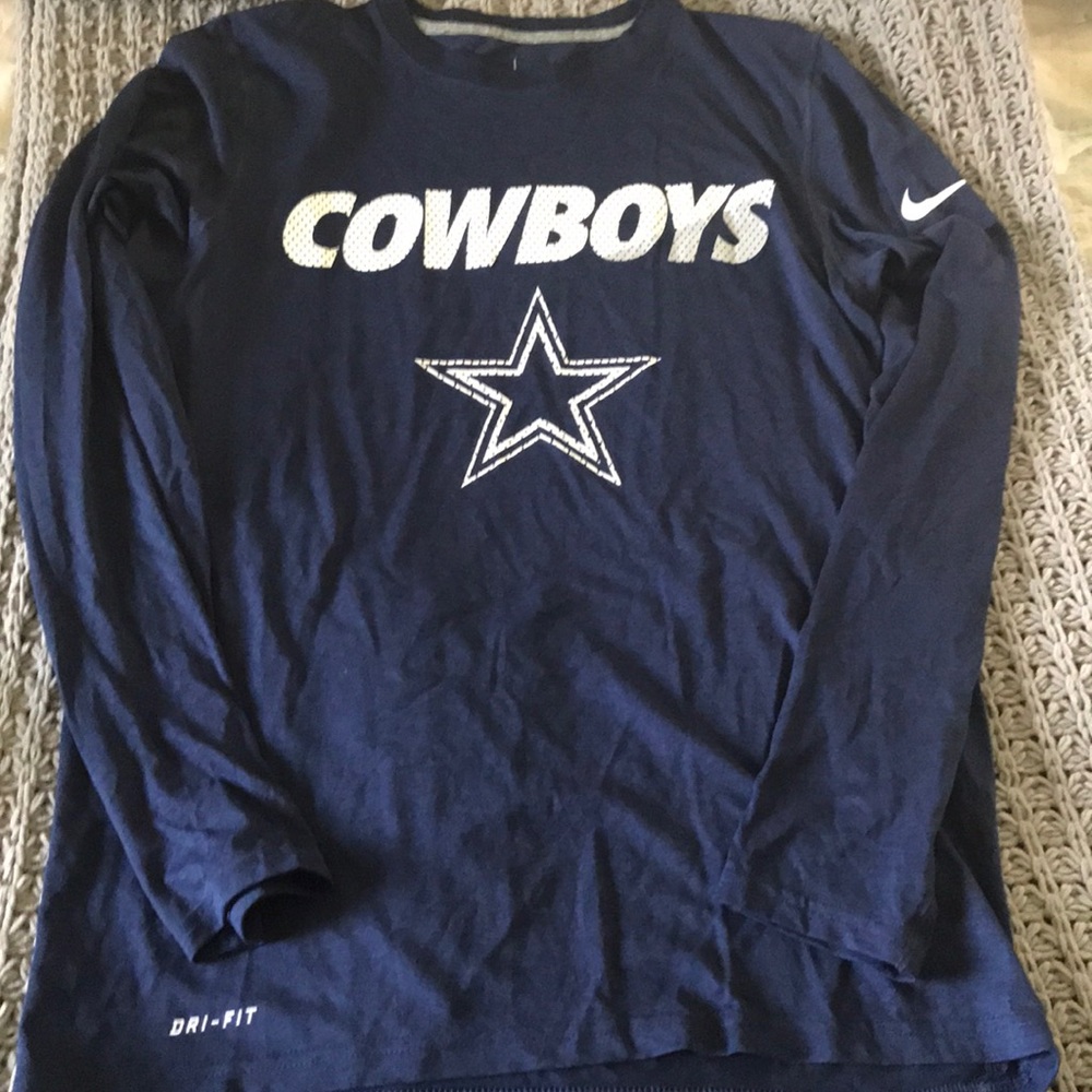 New cowboys Nike dri fit long sleeve